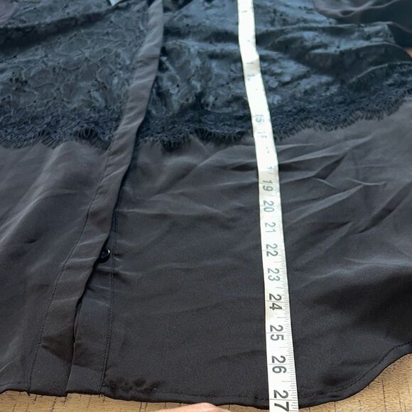 Prabal Gurung for Target 🎯 Black Western BOHO Fringe Leather and Lace Look 👀 - Picture 14 of 17